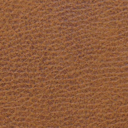 Close-up of the textured brown leather on the Golden Tech PR527 Cloud Recliner With Lift Assist & Twilight - SM/MD, highlighting its natural grain and fine lines that evoke premium upholstery.
