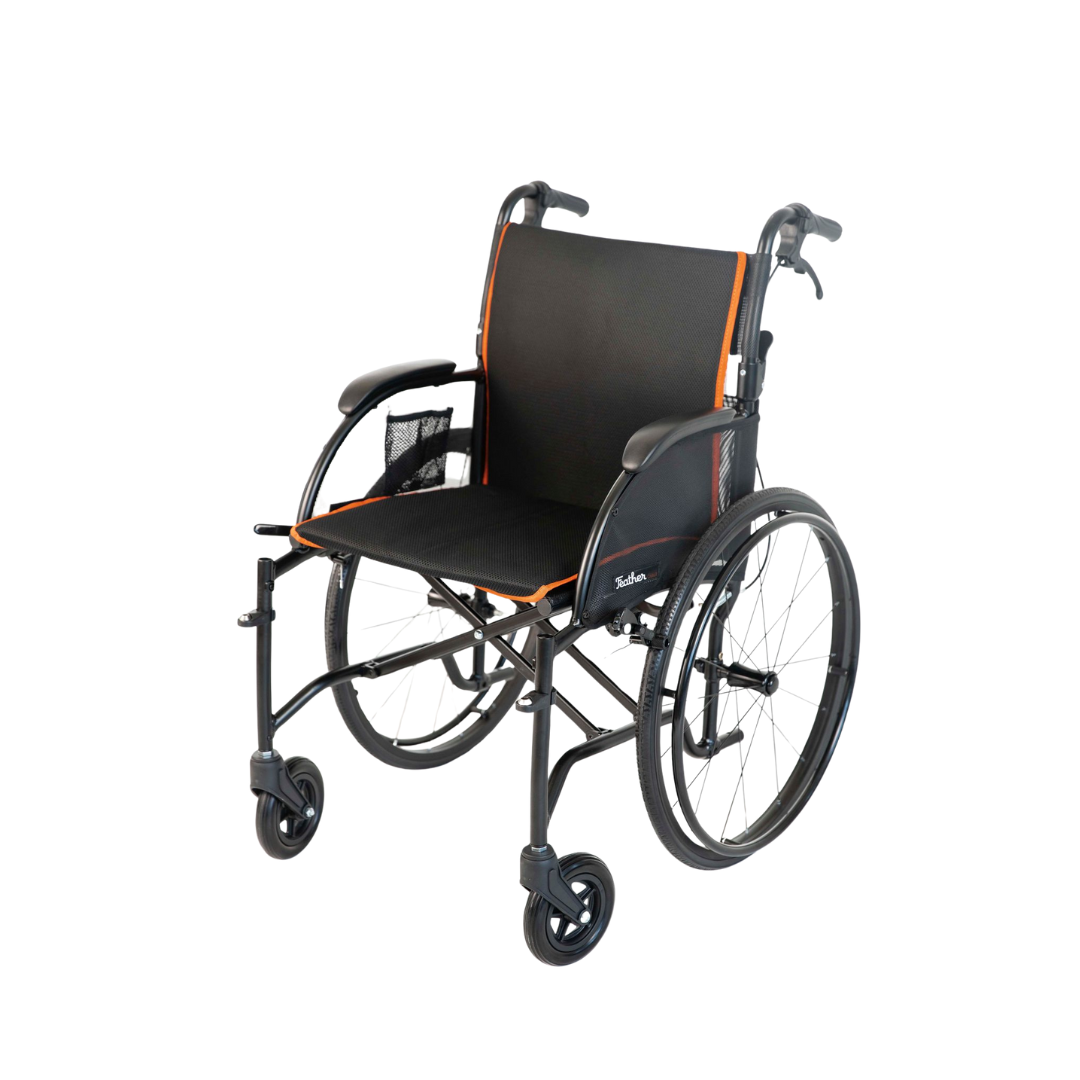 Feather Chair 13.5 lb Lightweight Wheelchair w/ Quick Release Wheels