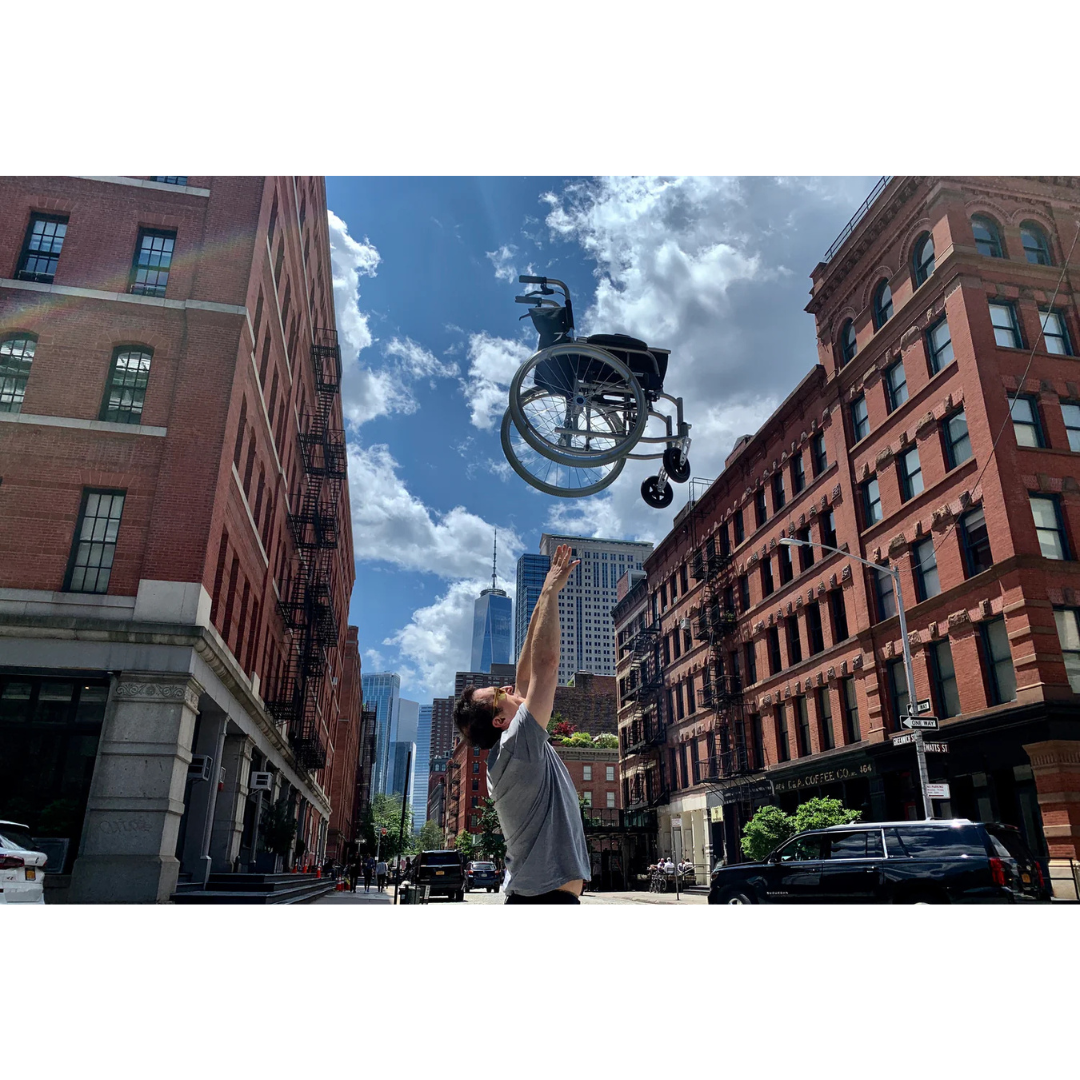 Feather Chair 13.5 lb Lightweight Wheelchair w/ Quick Release Wheels