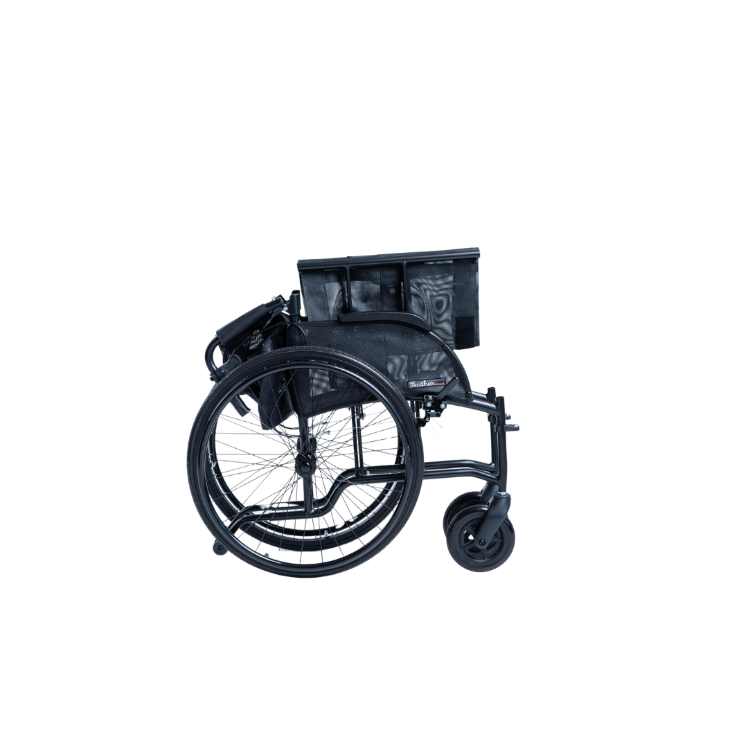 Feather Chair 13.5 lb Lightweight Wheelchair w/ Quick Release Wheels