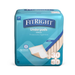 A pack of Medline FitRight Underpads, super absorbent, 30 x 30 in, includes 10 pads. The blue and white packaging displays product details in English, French, and Spanish.