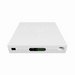 White square device with a V-shaped logo on top. Front view includes multiple ports: a rectangular port on the left, a central LED strip indicator, and a circular port on the right. Enhance your Flexabed with these add-ons and accessories.