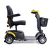 Golden Buzzaround LX GB149 - Heavy Duty 4 Wheel Portable Mobility Scooter Yellow