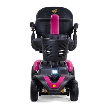 Golden Buzzaround LX GB149 - Heavy Duty 4 Wheel Portable Mobility Scooter Pink