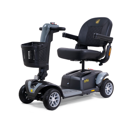Golden Buzzaround LX GB149 - Heavy Duty 4 Wheel Portable Mobility Scooter Gray