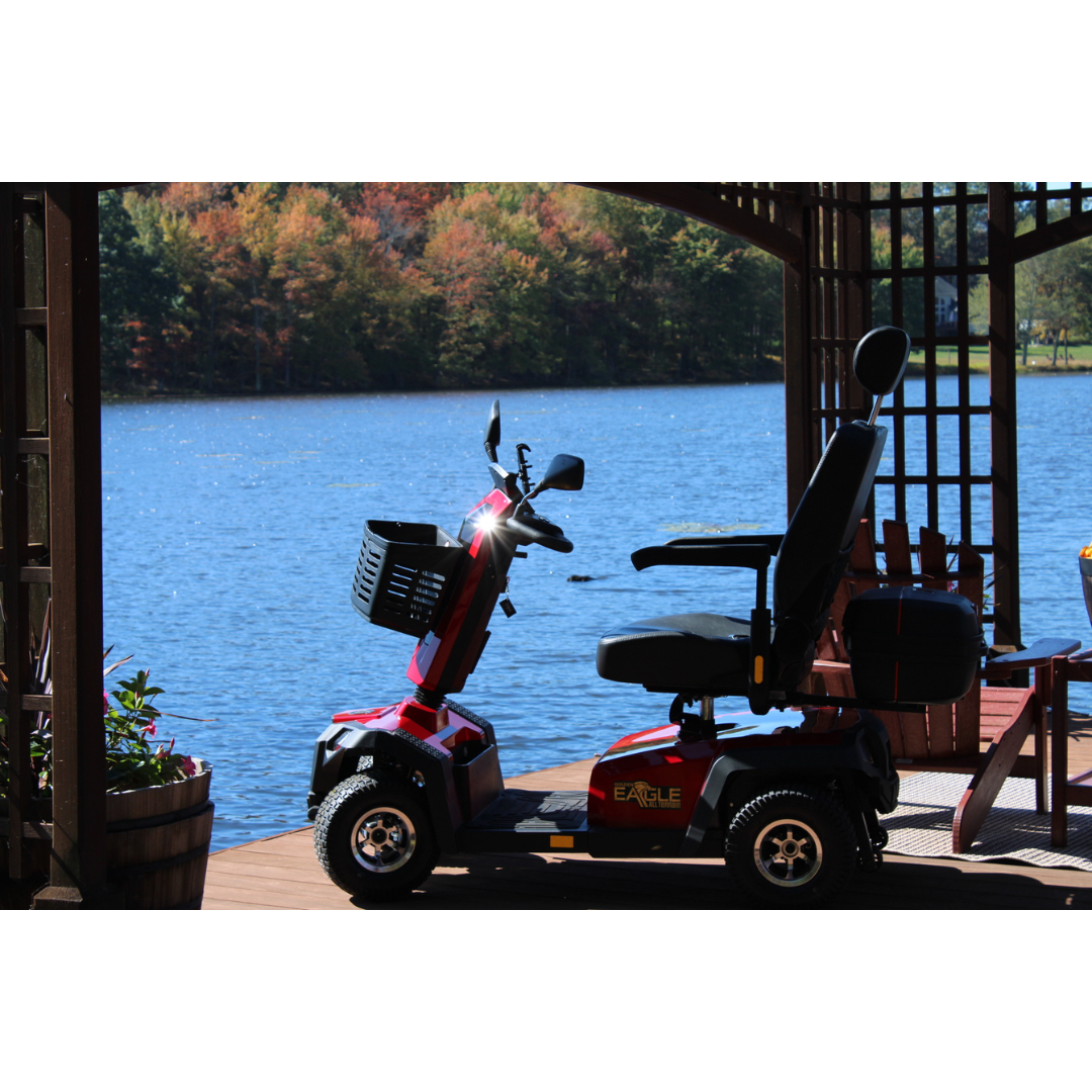 Golden Eagle HD GR596 All-Terrain Scooter with XL LCD Screen