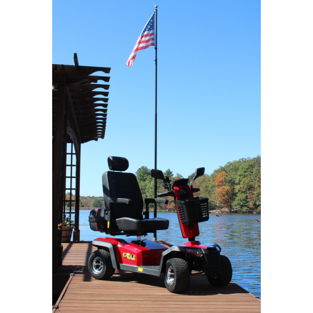 Golden Eagle HD GR596 All-Terrain Scooter with XL LCD Screen