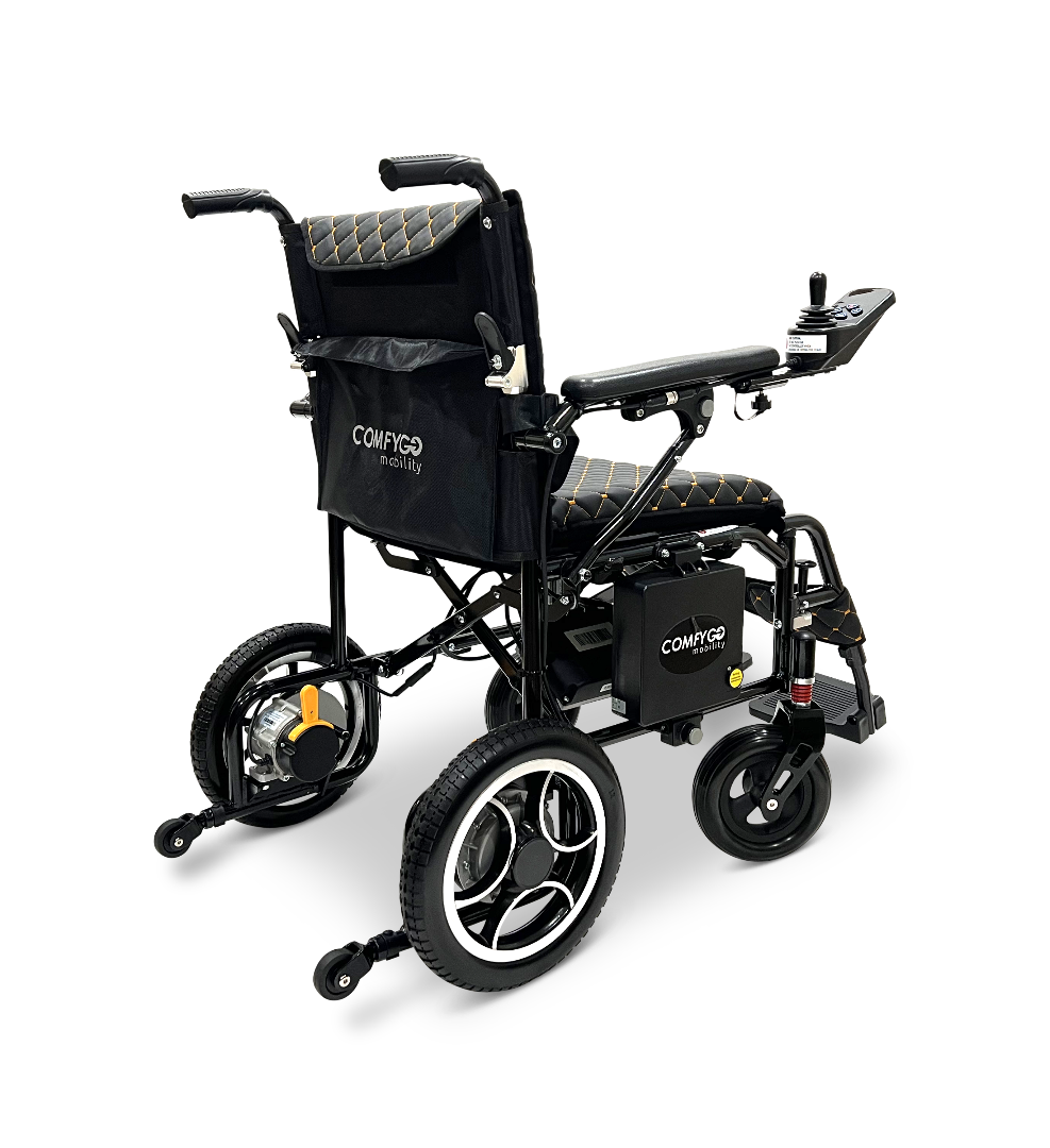 ComfyGo X-7 Lightweight Foldable Electric Wheelchair  - Only 40 lbs