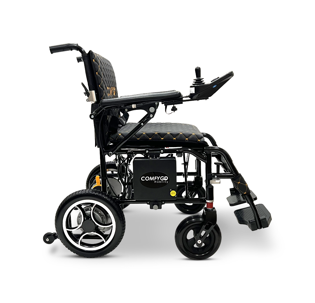 ComfyGo X-7 Lightweight Foldable Electric Wheelchair  - Only 40 lbs