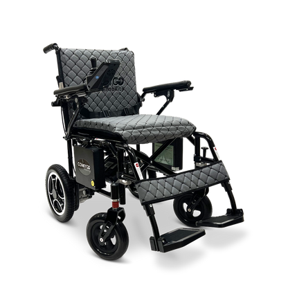 ComfyGo X-7 Lightweight Foldable Electric Wheelchair  - Only 40 lbs Gray