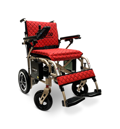 ComfyGo X-7 Lightweight Foldable Electric Wheelchair  - Only 40 lbs 