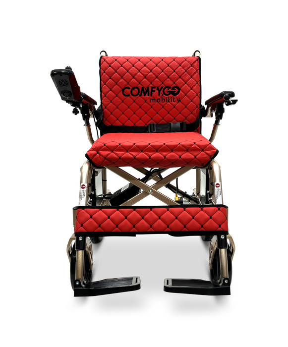 ComfyGo X-7 Lightweight Foldable Electric Wheelchair  - Only 40 lbs