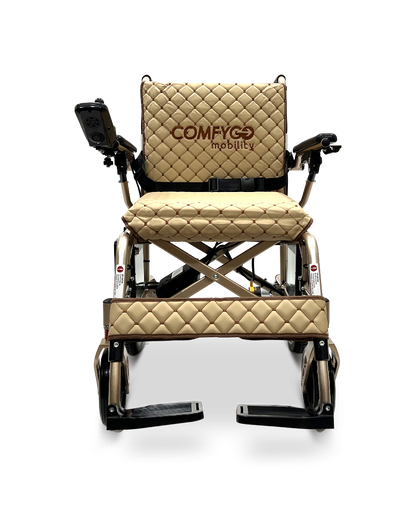 ComfyGo X-7 Lightweight Foldable Electric Wheelchair  - Only 40 lbs 