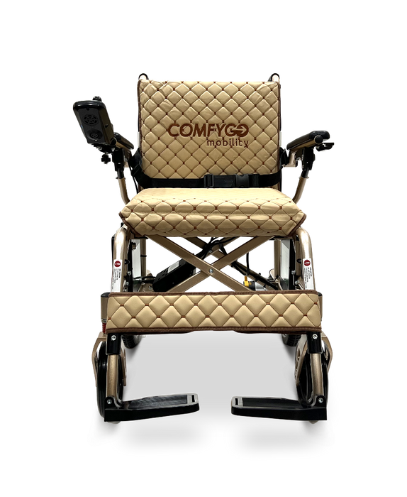 ComfyGo X-7 Lightweight Foldable Electric Wheelchair  - Only 40 lbs 