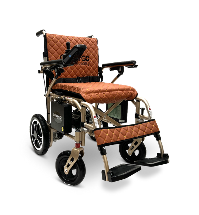 ComfyGo X-7 Lightweight Foldable Electric Wheelchair  - Only 40 lbs 