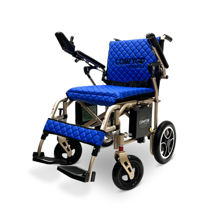 ComfyGo X-7 Lightweight Foldable Electric Wheelchair  - Only 40 lbs 