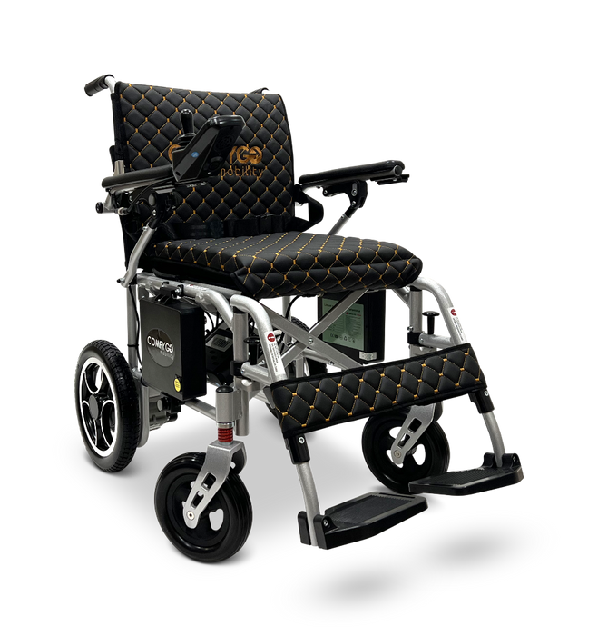 ComfyGo X-7 Lightweight Foldable Electric Wheelchair  - Only 40 lbs 