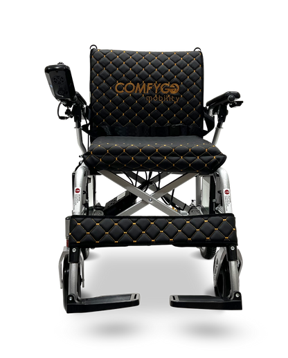 ComfyGo X-7 Lightweight Foldable Electric Wheelchair  - Only 40 lbs 