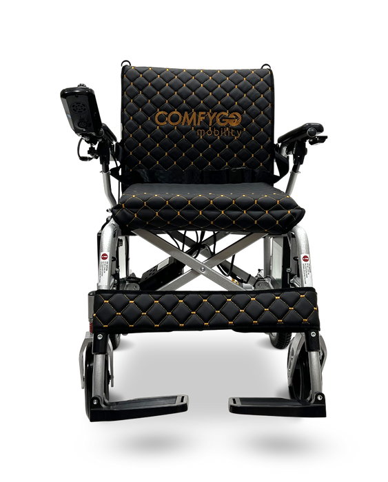 ComfyGo X-7 Lightweight Foldable Electric Wheelchair  - Only 40 lbs 