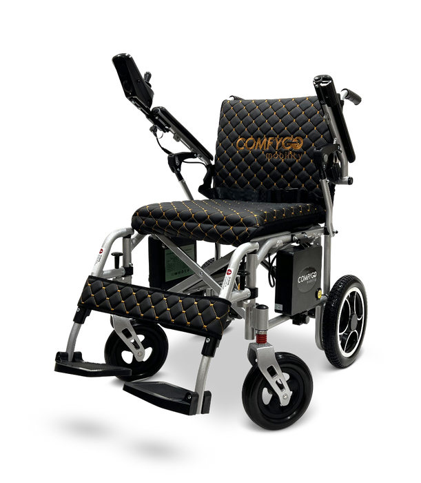 ComfyGo X-7 Lightweight Foldable Electric Wheelchair  - Only 40 lbs 