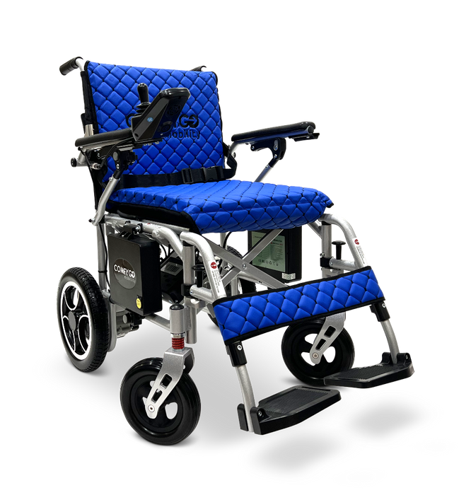 ComfyGo X-7 Lightweight Foldable Electric Wheelchair  - Only 40 lbs 