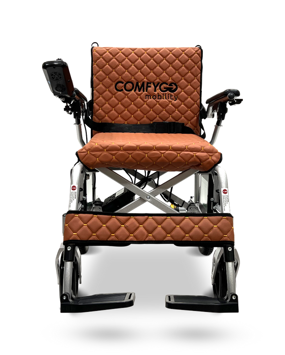 ComfyGo X-7 Lightweight Foldable Electric Wheelchair  - Only 40 lbs 