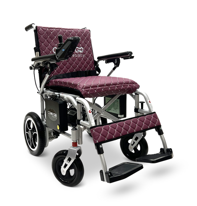 ComfyGo X-7 Lightweight Foldable Electric Wheelchair  - Only 40 lbs 