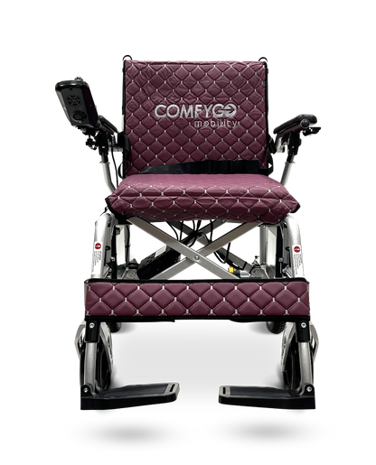ComfyGo X-7 Lightweight Foldable Electric Wheelchair  - Only 40 lbs 