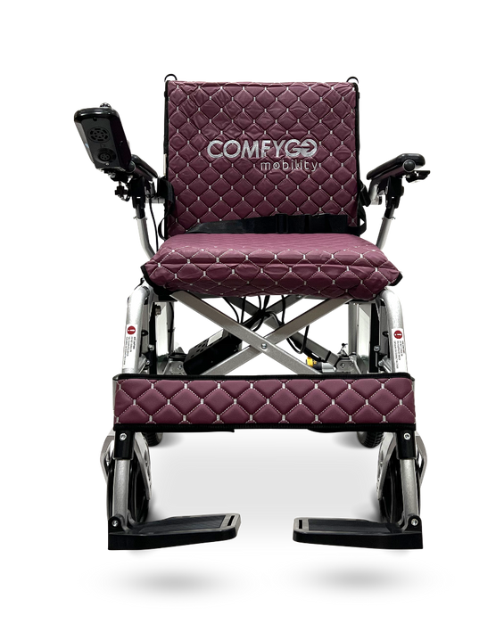 ComfyGo X-7 Lightweight Foldable Electric Wheelchair  - Only 40 lbs 