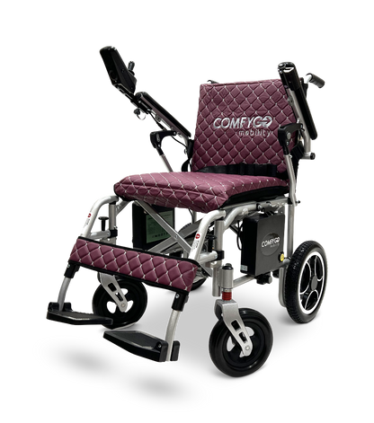 ComfyGo X-7 Lightweight Foldable Electric Wheelchair  - Only 40 lbs 