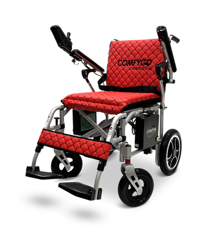 ComfyGo X-7 Lightweight Foldable Electric Wheelchair  - Only 40 lbs 
