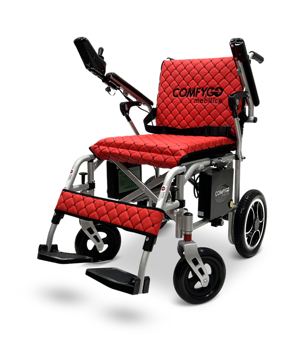 ComfyGo X-7 Lightweight Foldable Electric Wheelchair  - Only 40 lbs 