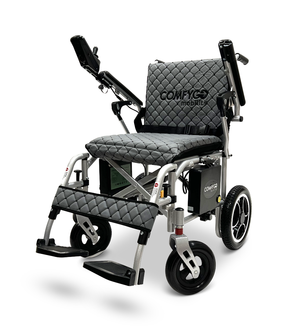 ComfyGo X-7 Lightweight Foldable Electric Wheelchair  - Only 40 lbs 