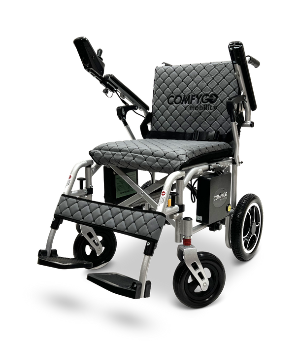 ComfyGo X-7 Lightweight Foldable Electric Wheelchair  - Only 40 lbs 