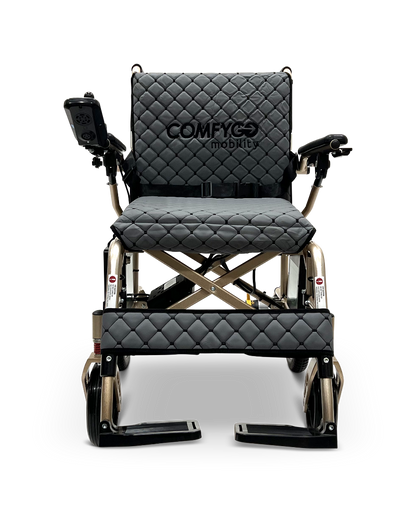 ComfyGo X-7 Lightweight Foldable Electric Wheelchair  - Only 40 lbs 