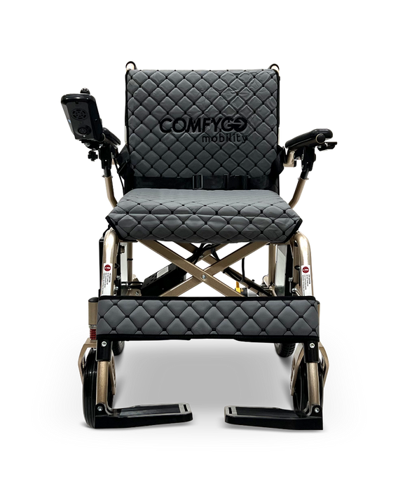 ComfyGo X-7 Lightweight Foldable Electric Wheelchair  - Only 40 lbs 