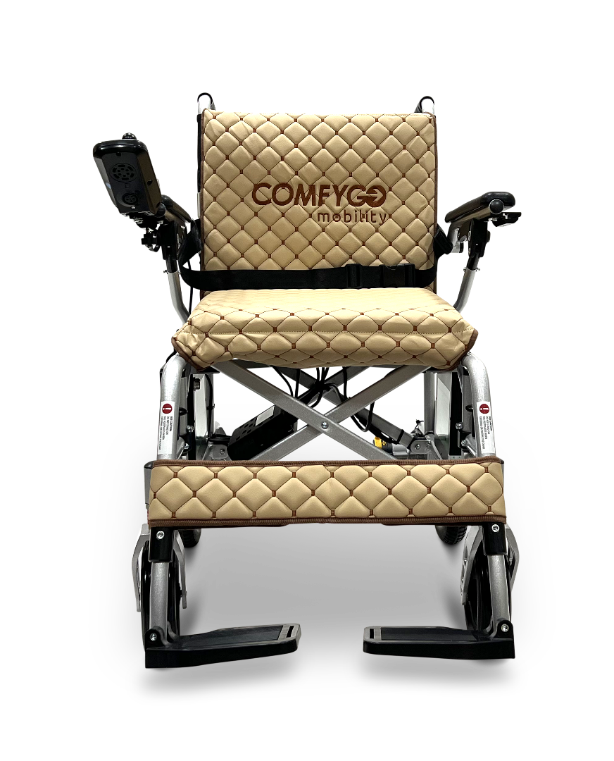 ComfyGo X-7 Lightweight Foldable Electric Wheelchair  - Only 40 lbs 