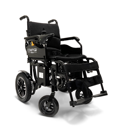 ComfyGo X-6 ComfyGO Lightweight Electric Wheelchair Black