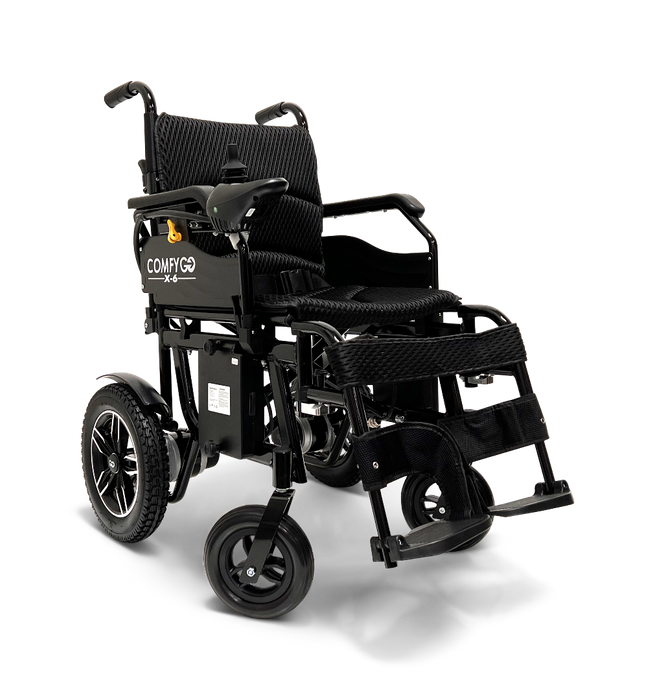 ComfyGo X-6 ComfyGO Lightweight Electric Wheelchair Black