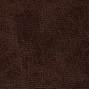 A close-up of dark brown textured leather with natural patterns and creases exemplifies the elegant design found in the Golden Tech PR510 MaxiComfort Cloud Recliner with Lift Assist - Extra Wide.