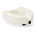 The Medline 5 Raised Easy Locking Toilet Seat with Microban Treatment features a secure, contoured design and easy side adjustment knob to assist individuals who have difficulty sitting down or standing up from a standard toilet.