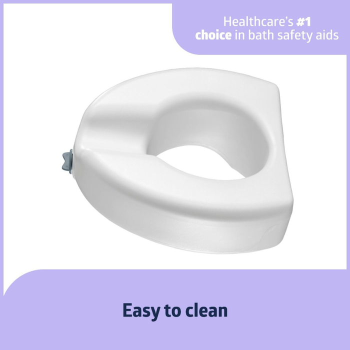 Medline Bariatric 5" Raised Locking Toilet Seat
