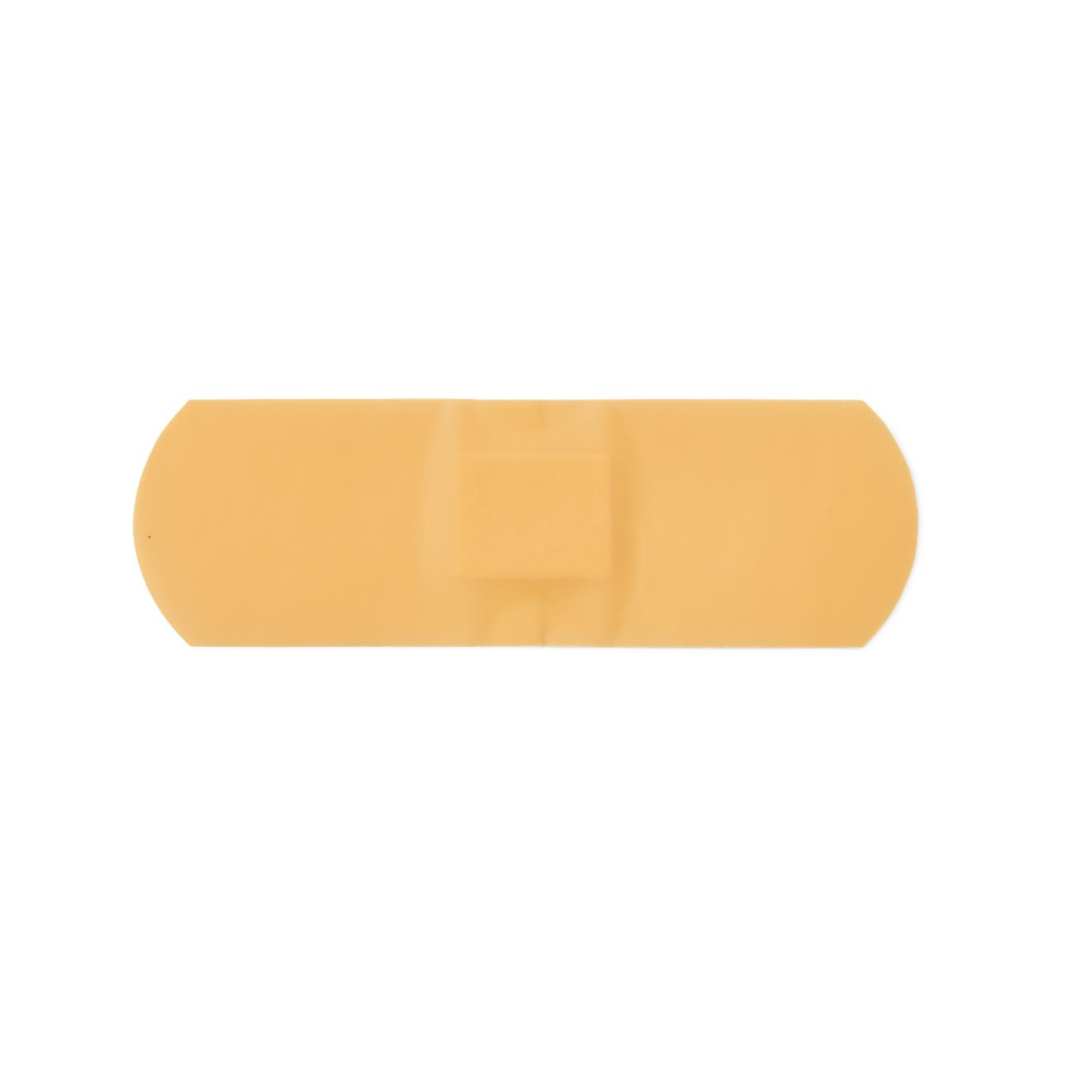 One Medline Large Adhesive Pressure Bandage with rounded edges is displayed flat on a white background.