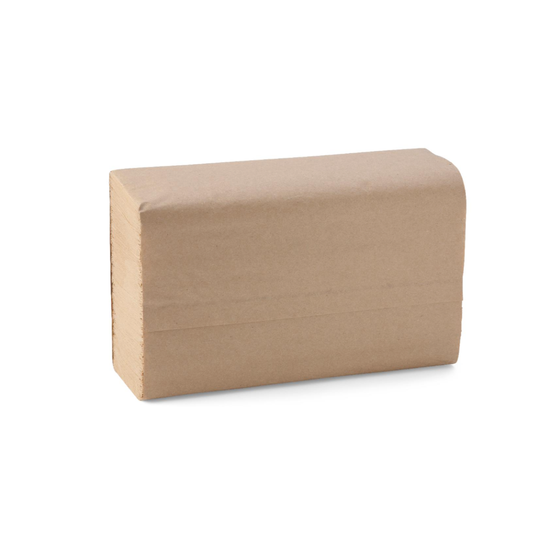 A stack of Medline Multifold Paper Towels on a white background, ideal for hygienic hand drying.