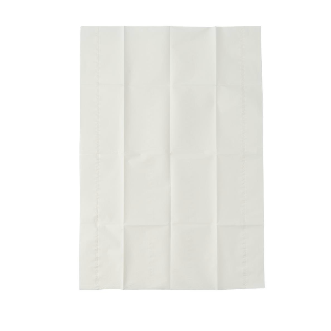 The Medline Sterile Disposable Surgical Drapes are shown against a white background with visible fold lines, perfect for presenting product specifications or creating a clean spec table layout.