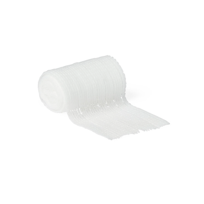 A roll of Medline Nonsterile Conforming Stretch Gauze Bandages is partially unrolled on a white background.