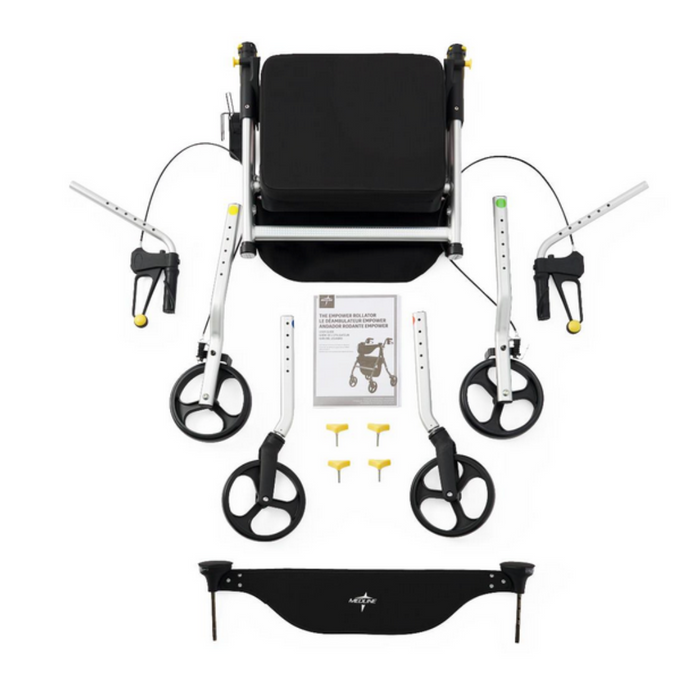 Medline Empower Rollators - Premium Comfort Walkers