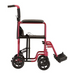 Nova Medical Lightweight Aluminum Transport Chair 329R Red