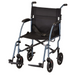 Nova Medical Ultra Lightweight Folding Transport Chair 379B Blue