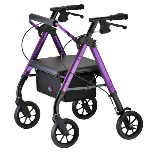 手渡し限定！ クアトロ フリースタイルウェイブ85Ｌ　配送NG Nova Medical Star HD Bariatric Rollator Walker with Extra Wide